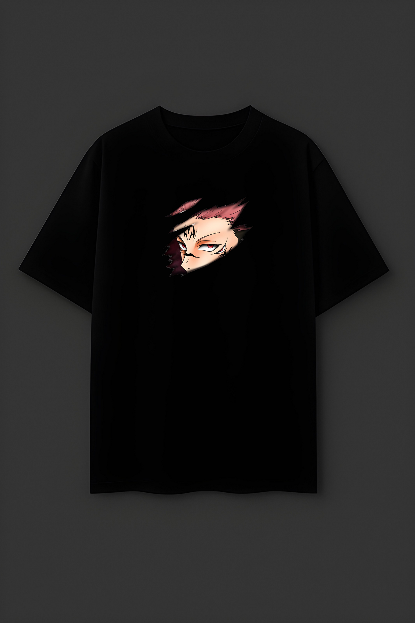 Sukuna – Oversized Black T-SHIRT