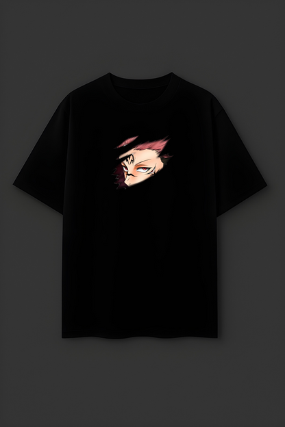 Sukuna – Oversized Black T-SHIRT
