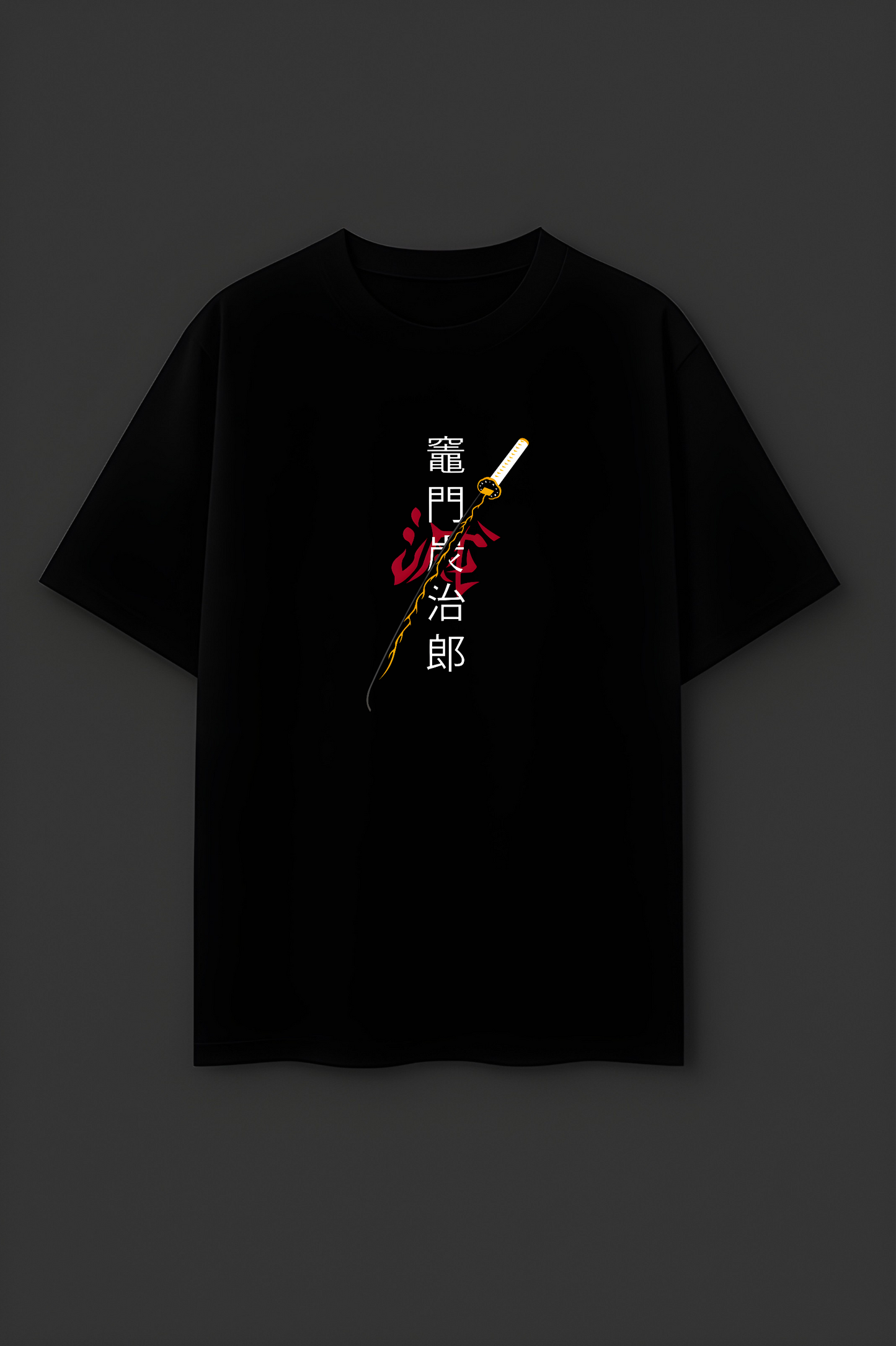 Yoriichi Tsugikuni – Black Oversized T-SHIRT