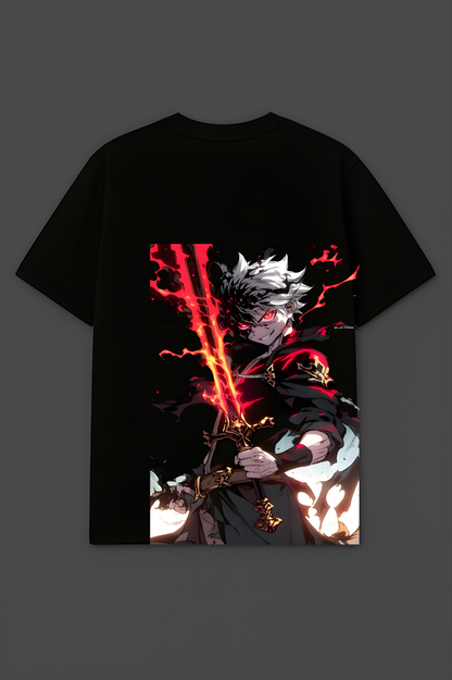 Asta's Devil – Black Oversized T-SHIRT