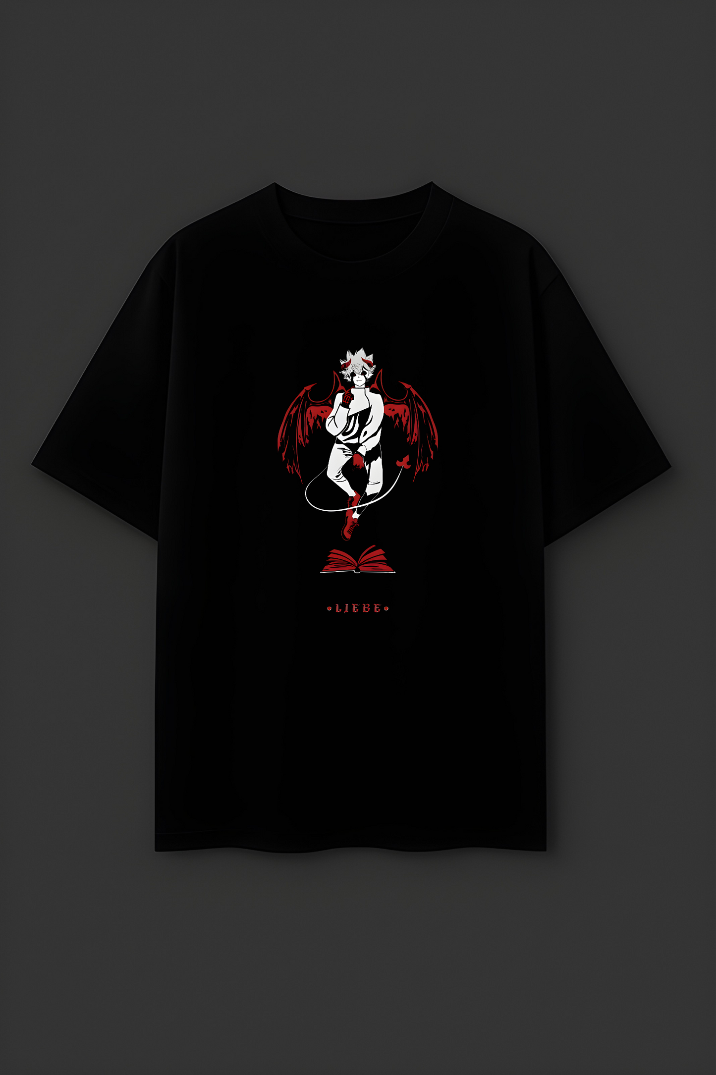 Asta's Devil – Black Oversized T-SHIRT